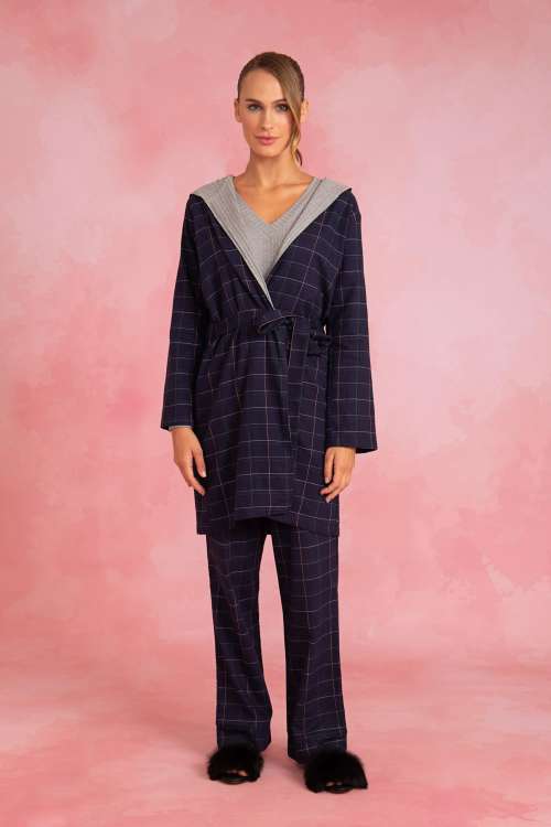 Robe Flanela Xadrez