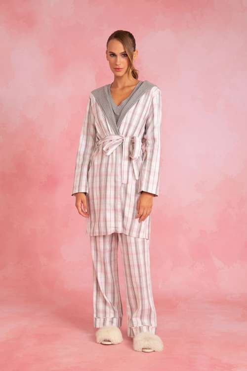 Robe Flanela Xadrez
